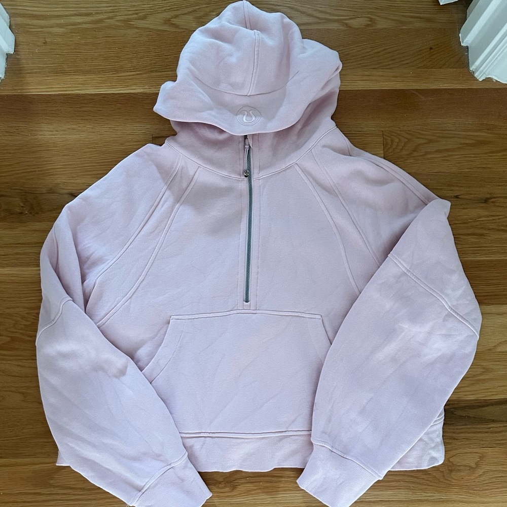 Flush Pink Lululemon Scuba Half Zip XL/XXL